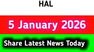 hal share latest news today || hal share latest news