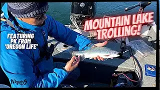 Spring Trout Fishing | Trolling Detroit Lake, OR | Fishing w/ PK from Oregon Life