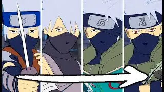 Je joue KAKASHI sur tous les jeux NARUTO STORM !