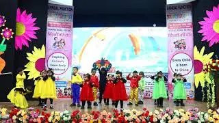 Cutest Fusion Dance Ever I Tiny Tots in Rhythm I Play Group Kids | Senfort Kids Annual Function 2025