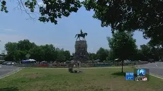 Lee Monument closed to public overnight; no gatherings of 10 or more without permit