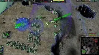 Zero-K: me vs 3 bleeding edge AI (default settings)