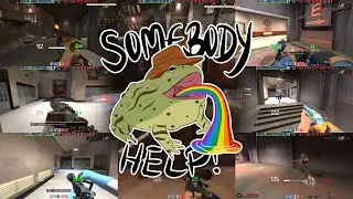 Somebody Help! Highlander Full team POV (with comms) | cp_steel_f10