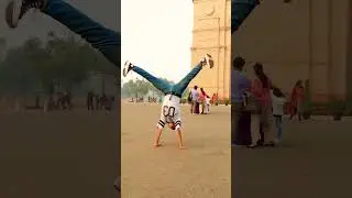 Hand stand #shortvideo #fyp #viral #reaction