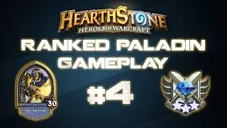 Hearthstone Ranked Paladin Gameplay #4 - Diamond 1