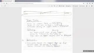 Notebook Organization