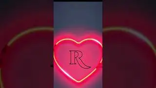 R name love story 💞🌹 #r #letter #love#story