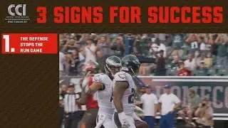 3 Signs For Success: Browns vs Redskins