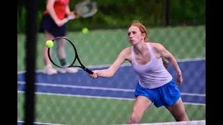 Girl&rsquo;s Tennis Class S Qualifying Round Coginchaug Lewis Mills Nikon Z9 Sports Video Photographs