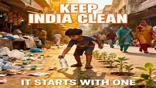 The Clean India Vision Starts With You | A Short Film on awareness on cleanliness of Indian Streets