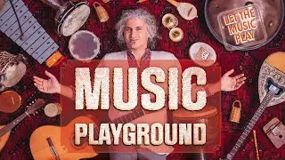 MUSIC PLAYGROUND by Omid Bahadori I Transcultural Interactive Music Project I Community Music EngSub
