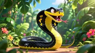 Discover Cool Animals 🐍 | Learn Snake Names Song for Kids | Fun & Educational