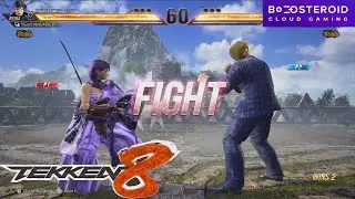 Tekken 8 Gameplay #8 with Reina vs Paul High Level Matches on Boosteroid Cloud Gaming Platform