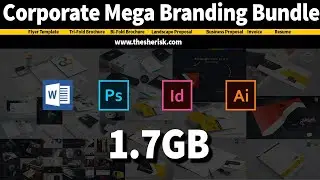 Corporate Mega Branding Bundle Templates |Sheri Sk| |Branding Templates|
