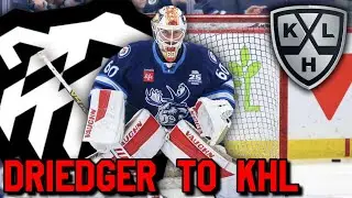 Chris Driedger To The KHL!! Jets Fan Reaction!!