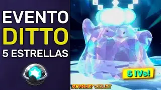 💥 &iexcl;EVENTO de DITTO en TERAINCURSIONES de 5 ESTRELLAS! Pok&eacute;mon SCARLET y VIOLET