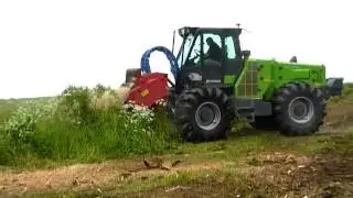 Трактор Merlo MM350B+Seppi Starforst