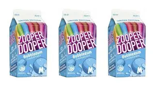 Checkout Basket Zooper Dooper Bubblegum Flavoured Milk