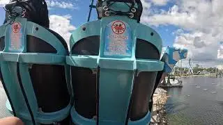 POV JAWDROPING RIDE AT SEAWORLD!!! (SCARY)