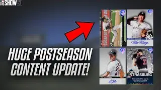 HUGE Postseason Content Update! MLB The Show 20 Diamond Dynasty