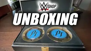 AJ Styes Side Plates: WWE Shop Unboxing