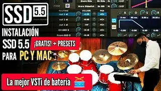 Descarga e Instalaci&oacute;n, del mejor VSTi de bater&iacute;a 🥁 SSD5 &iexcl;GRATIS! 😱