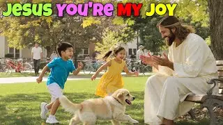 Jesus You're My Joy (Official Lyric Video) Christian Kids Sing Along Song | Worship | Faith