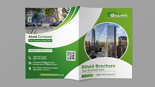 Creative Bi-fold Brochure Design - Photoshop Tutorial