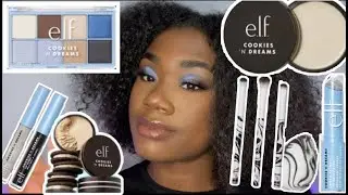 TRYING the NEW e.l.f. Cookies 'N Dreams Collection: First Impression + REVIEW!