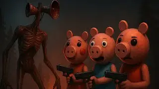 I can play Piggy Intercity siren head mood gameplay video Abdul rafeh gaming