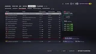 Creating my 11th team. F1 2020 My Team.