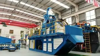 XS100, New Integrated Sand Washing Machine.