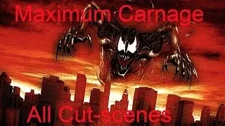 Spider-Man And Venom:Maximum Carnage All Cutscenes