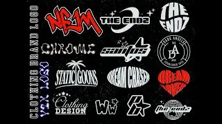 Y2K LOGO | CLOTHING BRAND LOGO | TOP CLOTHING LOGO | What type of logo is best for clothing?