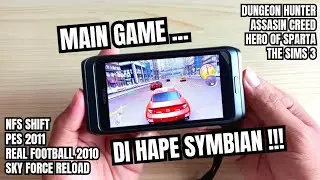 MAIN GAME JADUL DI HAPE SYMBIAN NOKIA E7 || MASIH LANCAR CUYYY !!!