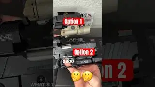 &laquo;Вариант 1 или вариант 2?&raquo; 😱🤔Turbo против Ultra Surefire X300 #шорты