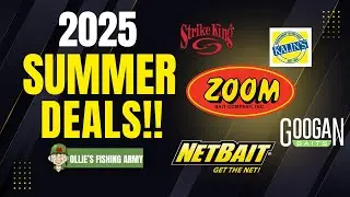 Ollies Mega Unboxing 2025 #strikekinglures #zoom #netbait