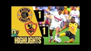 KAIZER CHIEFS vs ZAMALEK SC  MATCH HIGHLIGHTS  CAF CONFEDERATION CUP  ALL GOALS