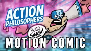 Plato &ndash; Action Philosophers #1 | His life and Philosophy explained as MOTION COMIC