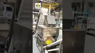 Bread Crumb Production Equipment Test #breadcrumbproduction #breadcrumbequipment