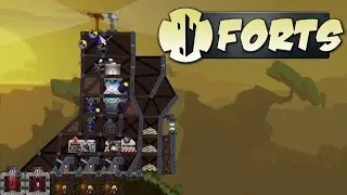 Forts Gameplay - PAX Preview  (Physics-Based Action RTS with Base Building)