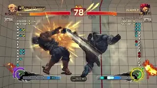 USF4 ▶ Savage Rushdown【Ultra Street Fighter IV】