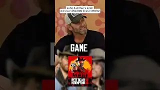 John & Arthur&rsquo;s actor did over 250,000 lines in RDR2