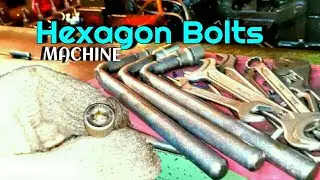 Hexagon Bolt Making In Cold Forging Machine / Bolt & Nuts Machine