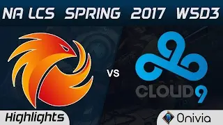 P1 vs C9 Highlights Game 2 NA LCS Spring 2017 W5D3 Phoenix1 vs Cloud9   YouTube 720p