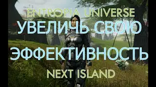 Как улучшить эффективность на ханте! Об этом все молчат! Next Island Entropia Universe