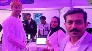 Glimpses of International Digital Fest at Habitat school, Ajman in collaboration with Cyber Square.