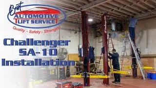 Automotive Lift Service - Challenger SA-10 Installation