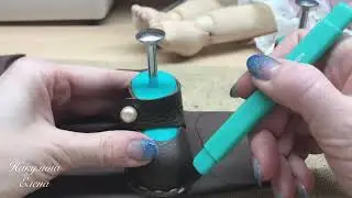 Делаем туфельки для куклы