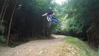 Trail Bike DH Sends! + Full POV Chainless DH Run! 😂🤘